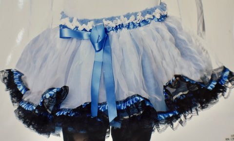 Leg Avenue Children's Lace Trimmed Organza Petticoat, Style 4897