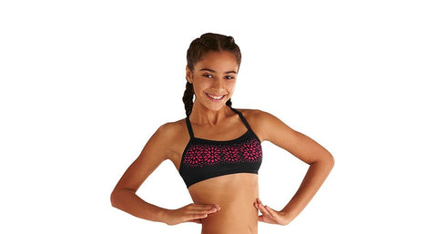 Leo's Laser Cut Crop with O Ring
