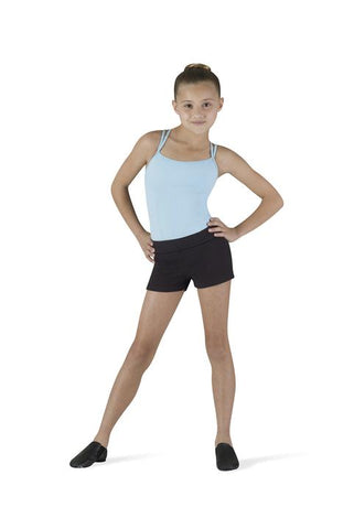 Bloch, CR3654, Round front shorts, Children's